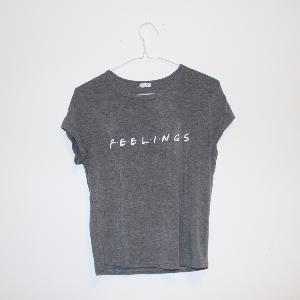 Grey Baby tee